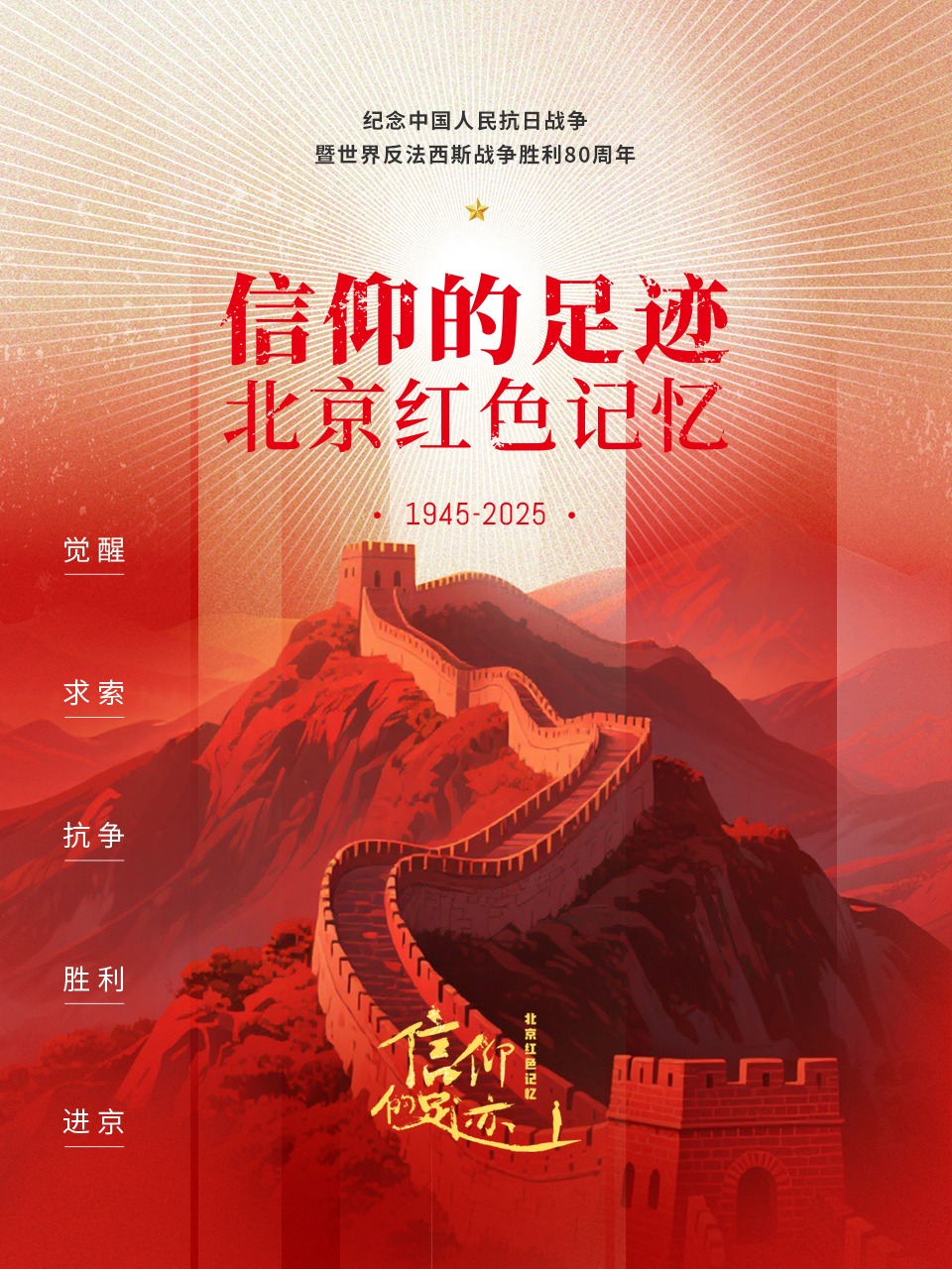 信仰的足迹——北京红色记忆封面图