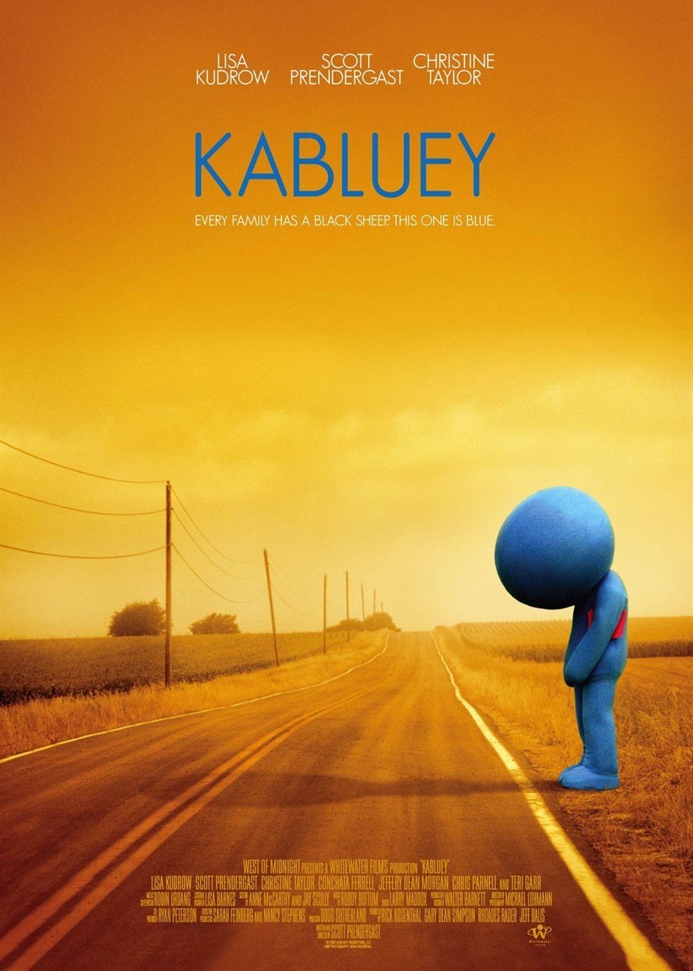 蓝色吉祥物封面图