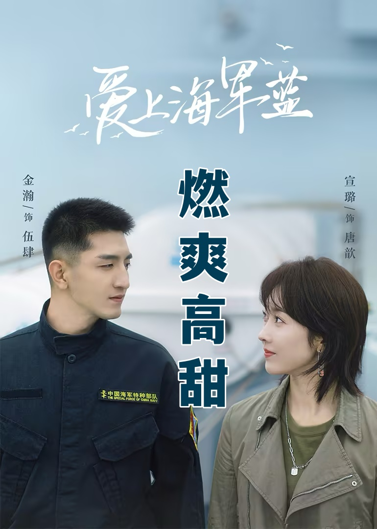 爱上海军蓝封面图