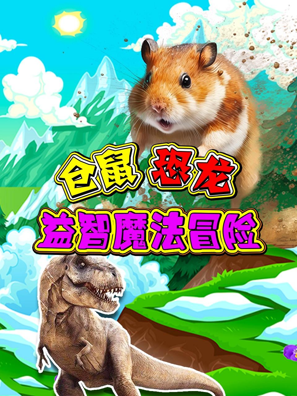 仓鼠恐龙益智魔法冒险封面图