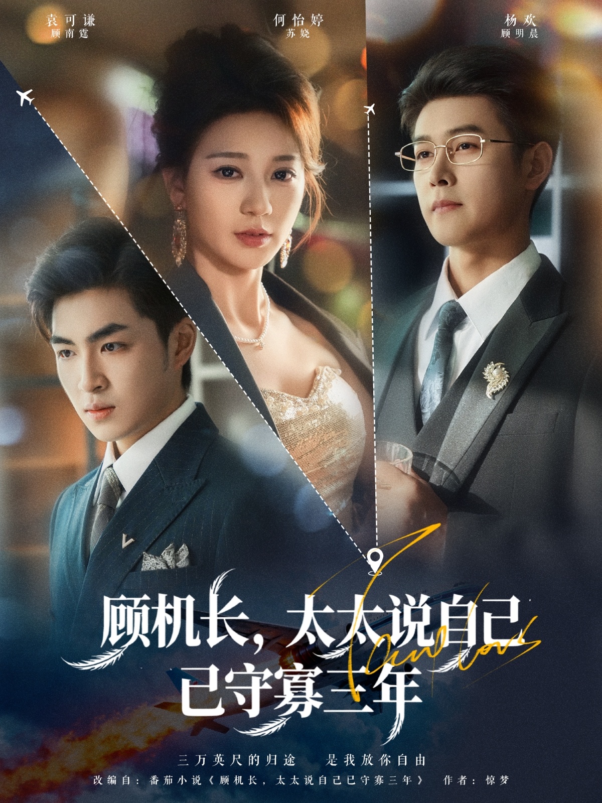 顾机长太太说自己已守寡三年封面图