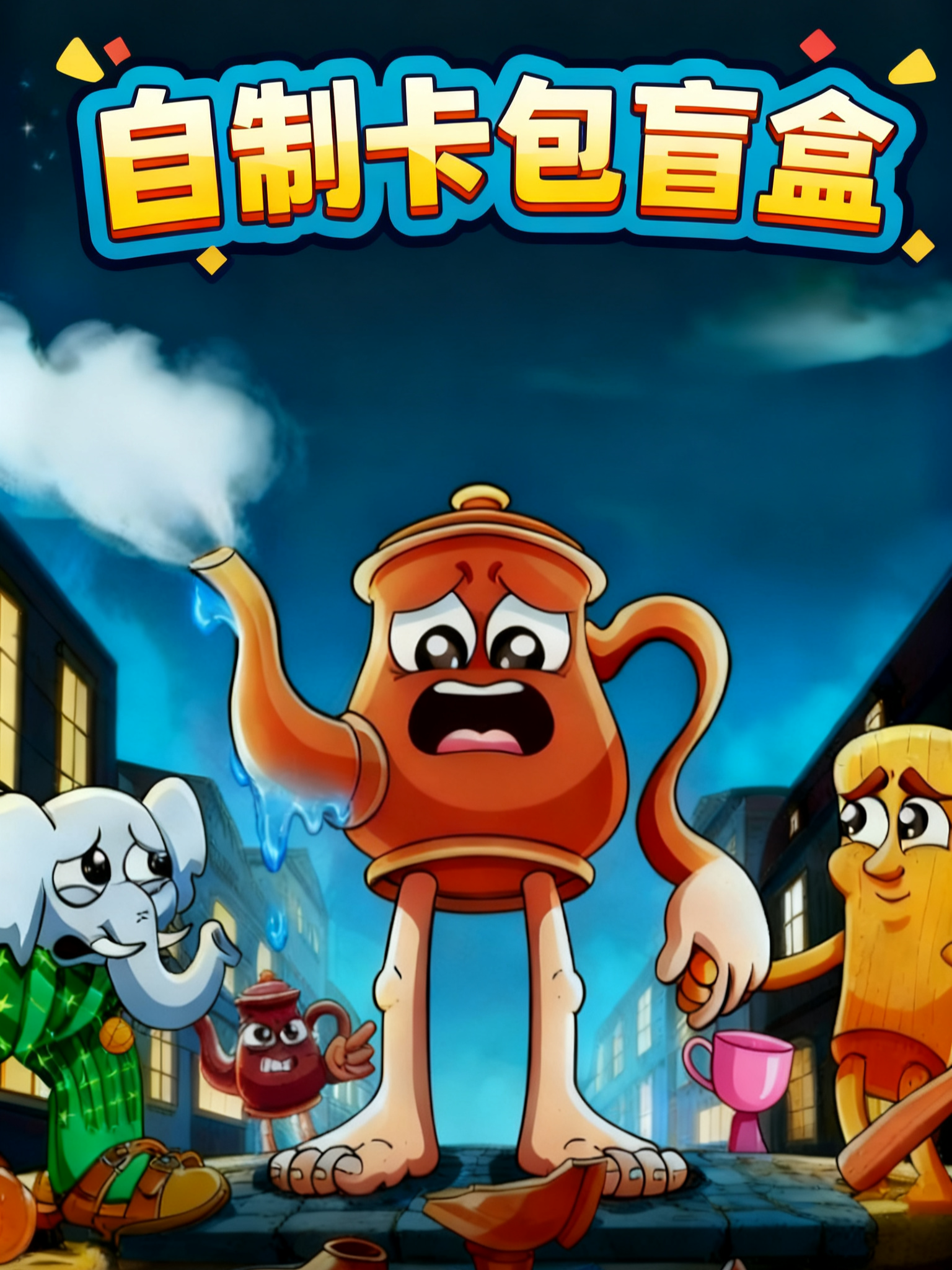 自制卡包盲盒封面图