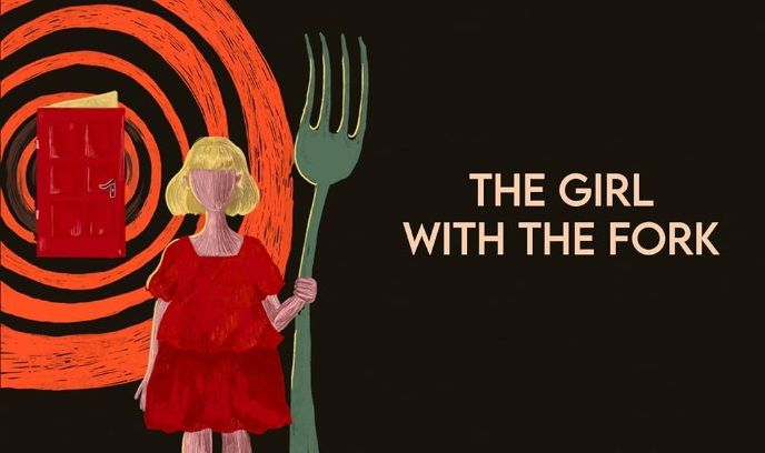 拿叉子的女孩封面图