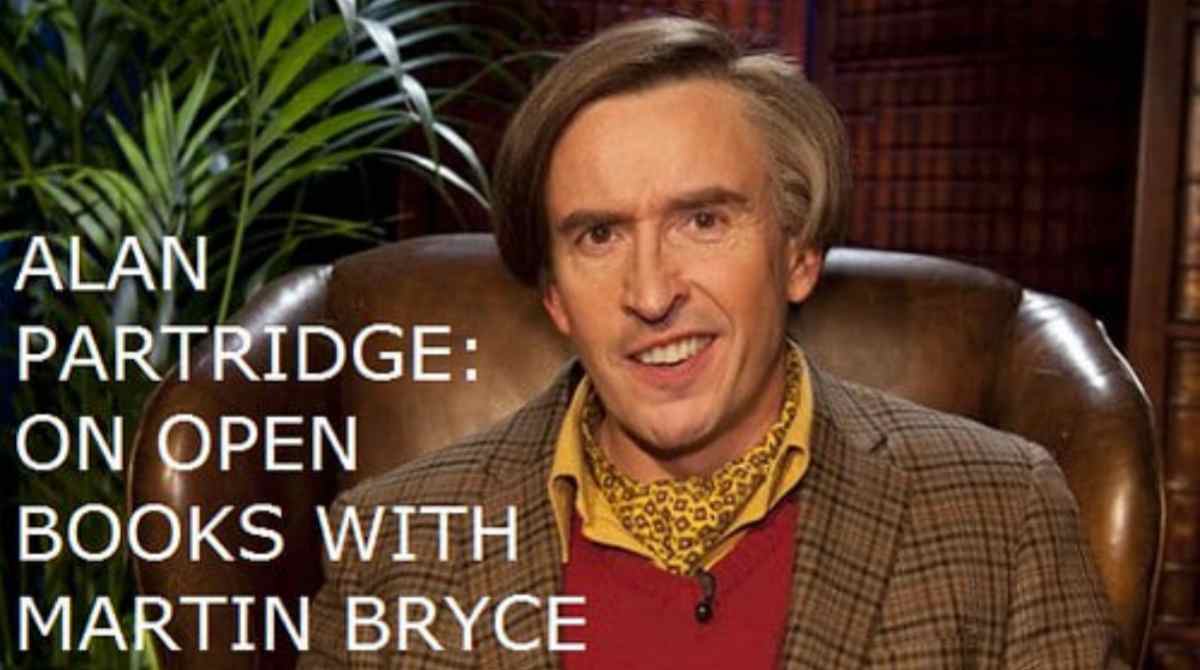 艾伦·帕特里奇与马丁·布莱斯一起探讨开放书籍 Alan Partridge on Open Books with Martin Bryce封面图