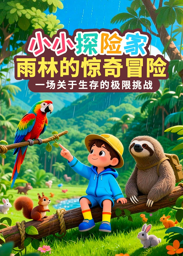 小小探险家：雨林的惊奇冒险封面图