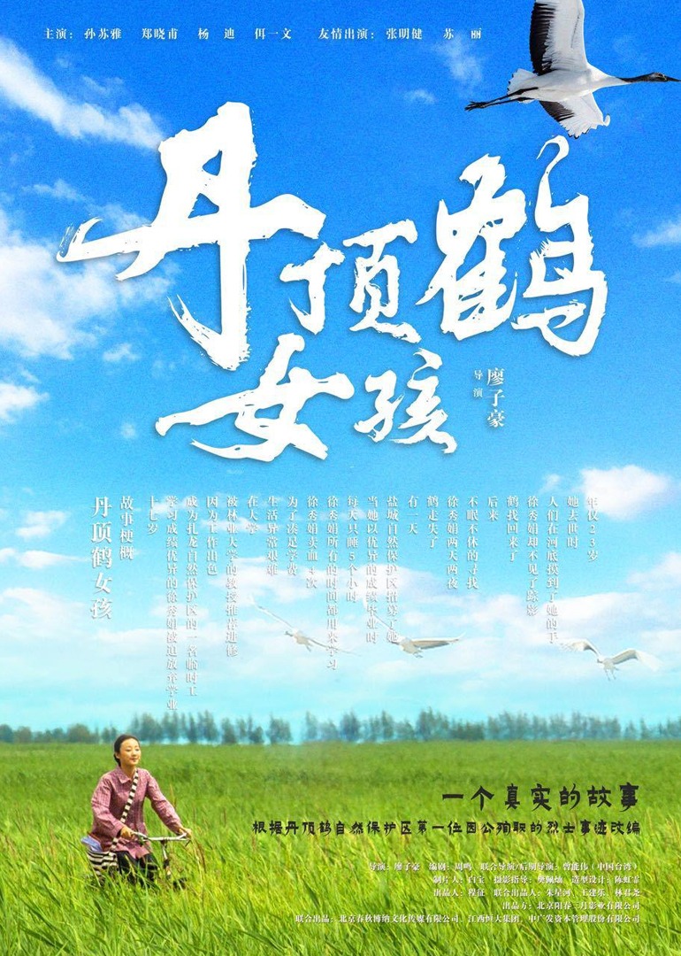 丹顶鹤女孩封面图