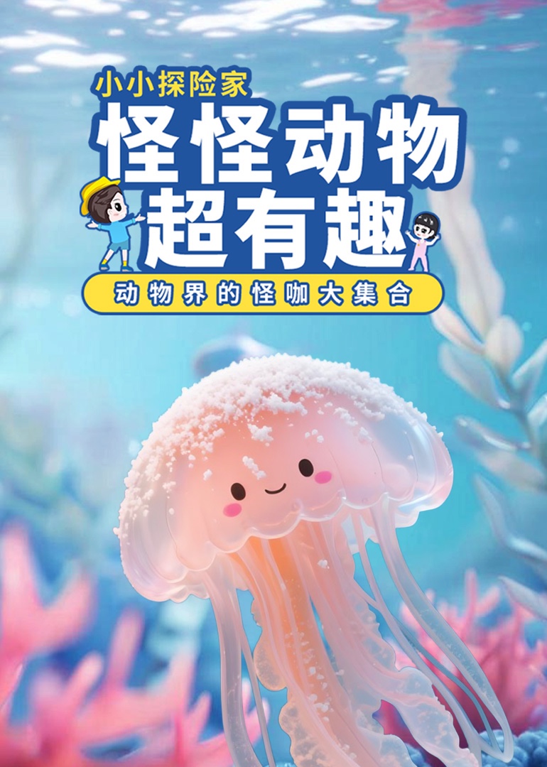 小小探险家：怪怪动物超有趣封面图